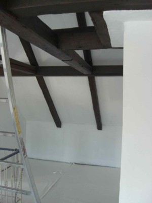 Endlich ist der Gang gemalt